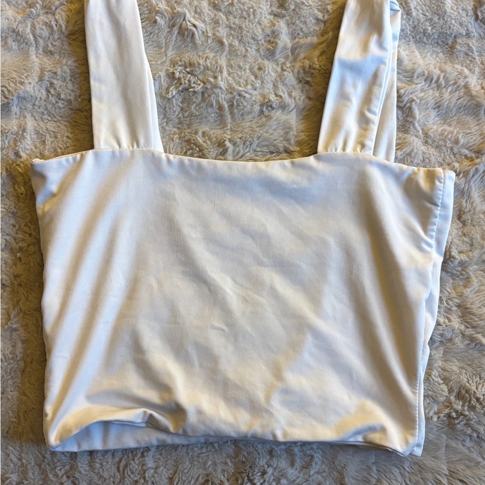 Elegant White Women's Top